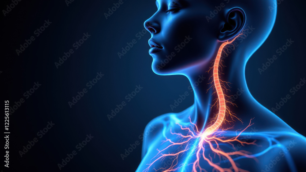Obraz premium Vagus Nerve Stimulation