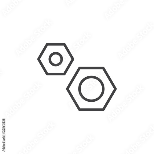 Build toolkit icon Vector logo set flat