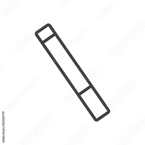 Cigarette icon Vector logo set flat