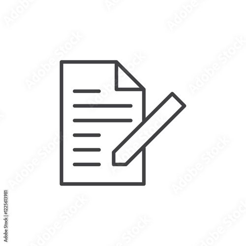 Compose icon Vector logo set flat