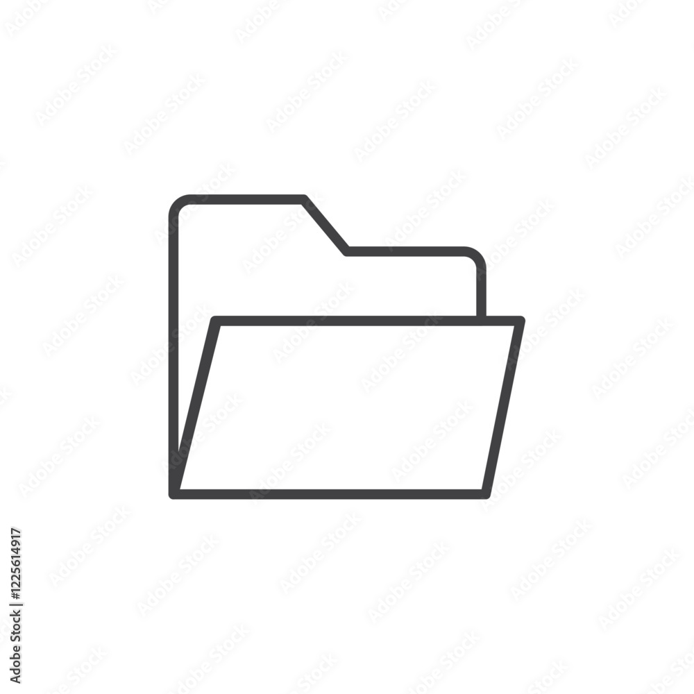 Folder icon Vector logo set flat Folder icon Vector logo set flat
