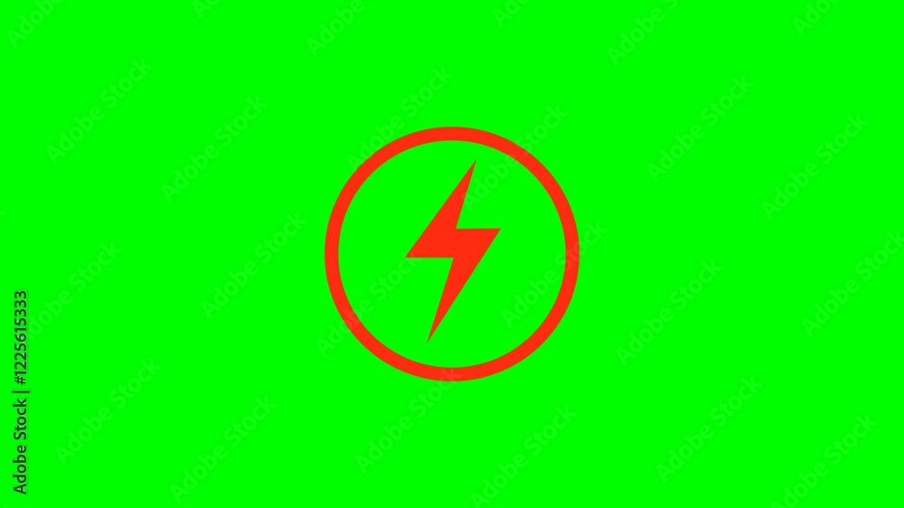 Charging icon: a simple animation of the charging process Charging icon: a simple animation of the charging process