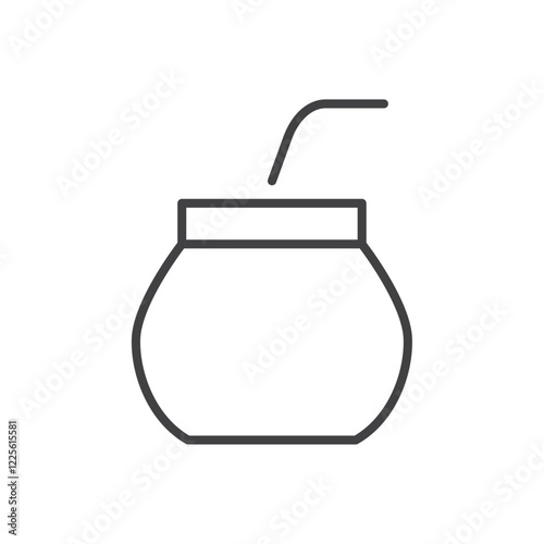 Mate icon Vector logo set flat