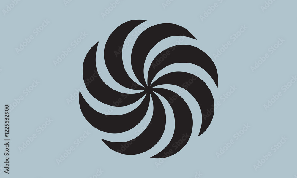 Spiral Swirl Design Elements stock illustration 'spiral, design element, illustration, retro style, vector, black color, swirl pattern, horizontal, simplicity, spotted, vortex, abstract, computer grap Spiral Swirl Design Elements stock illustration 'spiral, design element, illustration, retro style, vector, black color, swirl pattern, horizontal, simplicity, spotted, vortex, abstract, computer grap