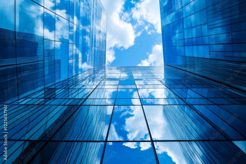 Business background with office buildings. Business background with office buildings.