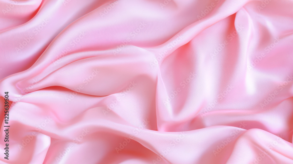 Fototapeta premium Soft Pink Cotton Texture for Elegant Backgrounds