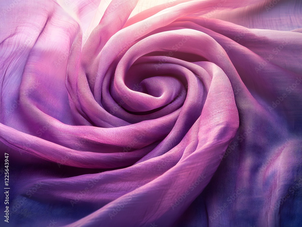 Abstract Purple Silk Fabric Swirl Texture Background Abstract Purple Silk Fabric Swirl Texture Background