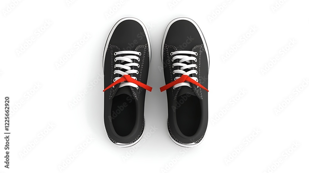 man tying shoelaces isolated on white background man tying shoelaces isolated on white background