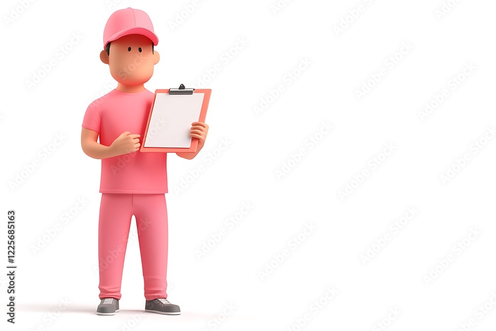 professional man holding clipboard checking tasks isolated on white background professional man holding clipboard checking tasks isolated on white background