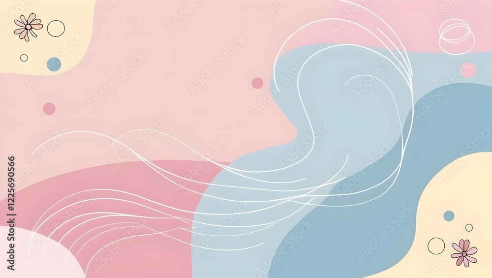 abstract pastel background with smooth color transitions and flowing lines for use in artistic illustrations or calming visual content abstract pastel background with smooth color transitions and flowing lines for use in artistic illustrations or calming visual content