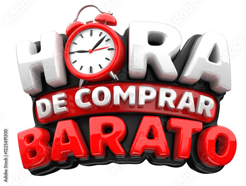 HORA DE COMPRAR BARATO SELO 3D