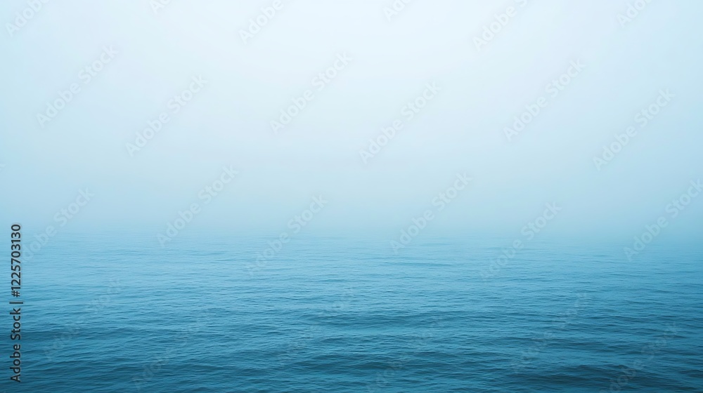 Serene Ocean Mist A Tranquil Seascape Serene Ocean Mist A Tranquil Seascape