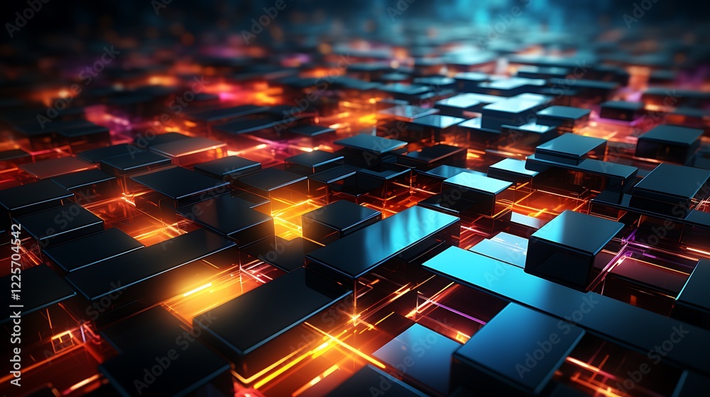 Obraz premium abstract technology background