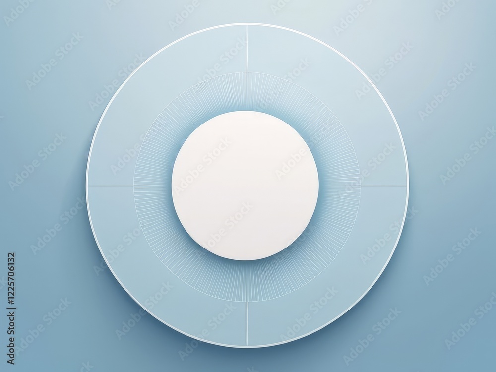 Minimalist Concentric Circles on Gradient Background Minimalist Concentric Circles on Gradient Background
