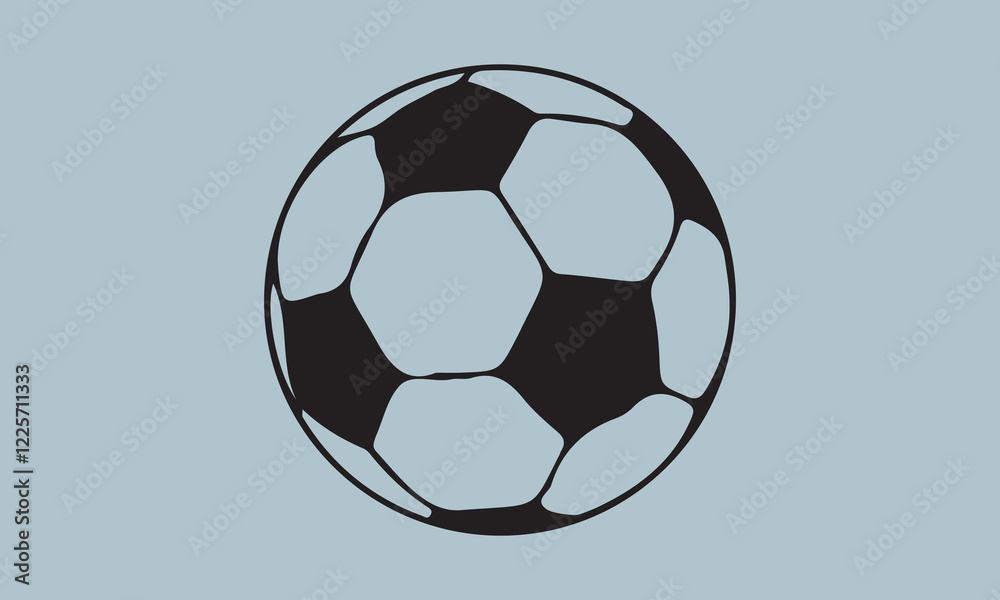 Fototapeta premium soccer ball silhouette vector 'soccer, sport, illustration, vector, athlete, cut out, playing, design element, kicking, people, scoring, soccer ball, collection, man, adult, in silhouette, physical ac