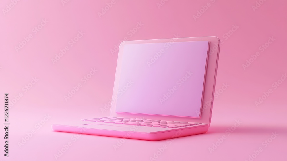 3D Computer laptop pc and programing code development popup icon. Web coding 3D render 3D Computer laptop pc and programing code development popup icon. Web coding 3D render