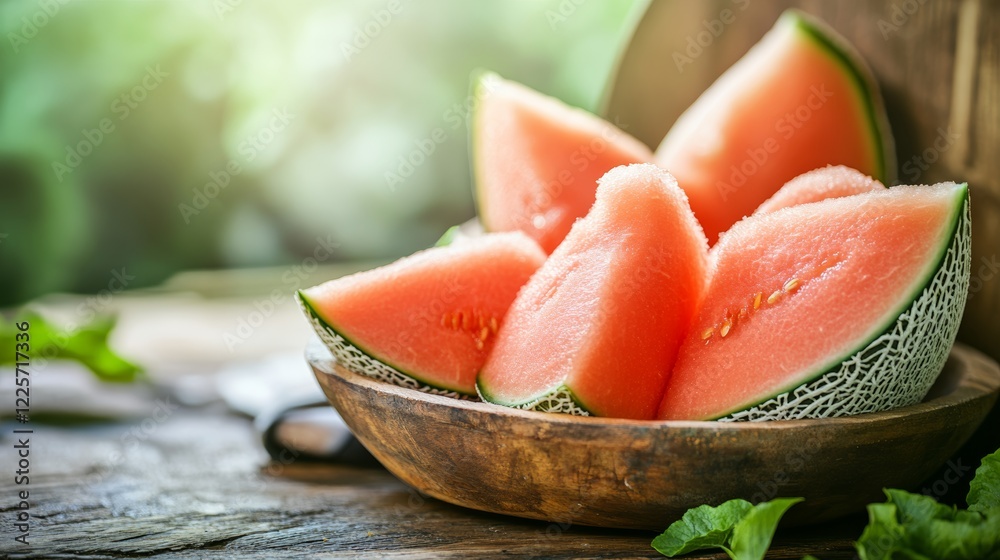 Cantaloupe or rock melon fruit or the scientific name is Cucumis melo var cantalupo Cantaloupe or rock melon fruit or the scientific name is Cucumis melo var cantalupo