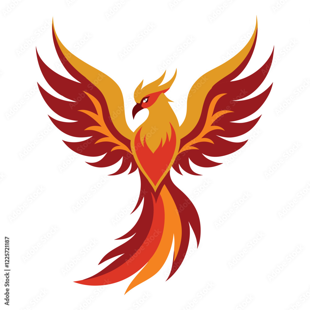 Vector art illustration of a bird of paradise Vector art illustration of a bird of paradise