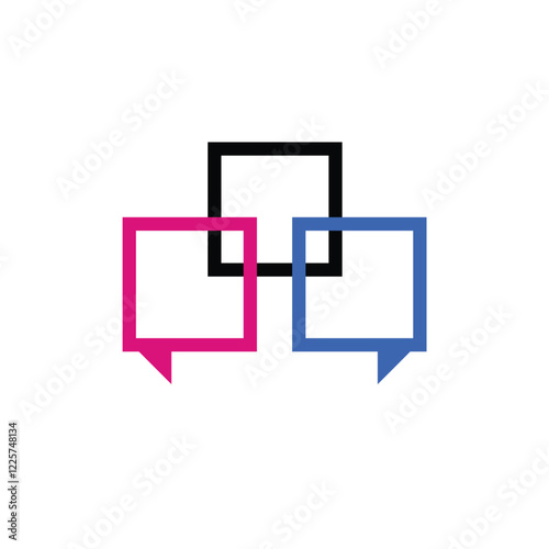  Square Shape element design vector