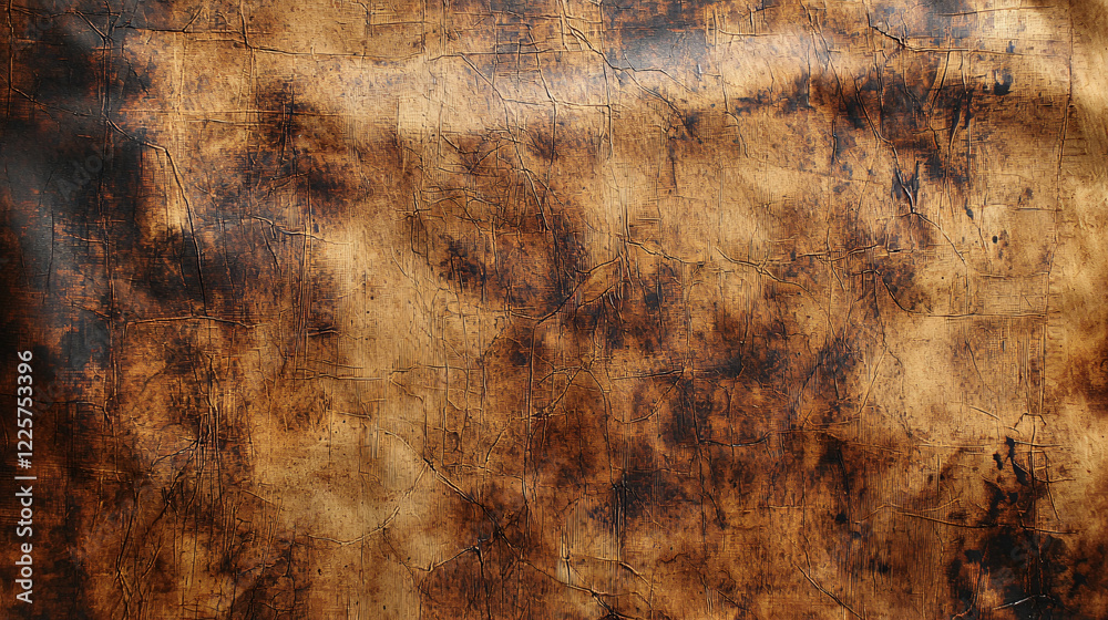 Naklejka premium A watercolor paper texture with a rough surface and subtle paint stains, perfect for artistic backgrounds.