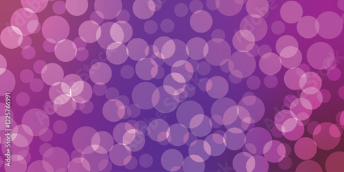 Colorful bokech, circles, abstract background bokeh effects in various colors design. Vector illustration
