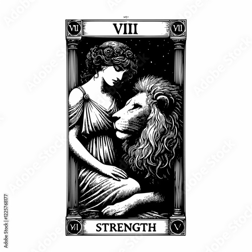 The Strength Tarot: A Path to Inner Control