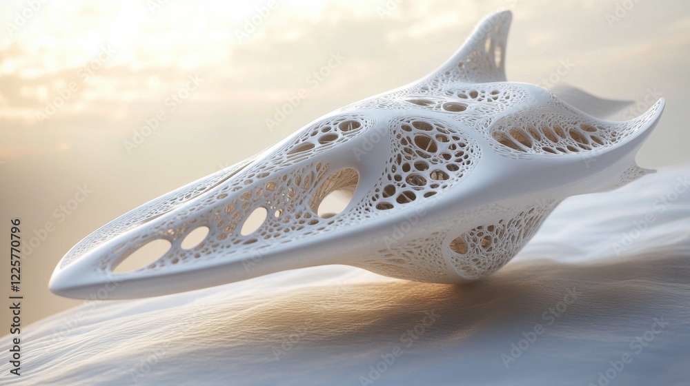 A 3D-printed interstellar ship with modular components designed for deep-space missions A 3D-printed interstellar ship with modular components designed for deep-space missions