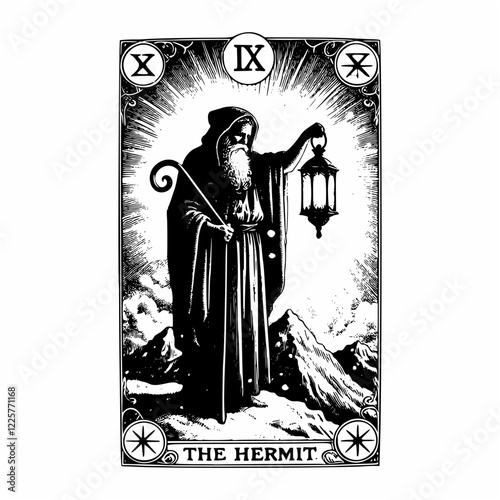 The Hermit Tarot: A Guide to Spiritual Growth