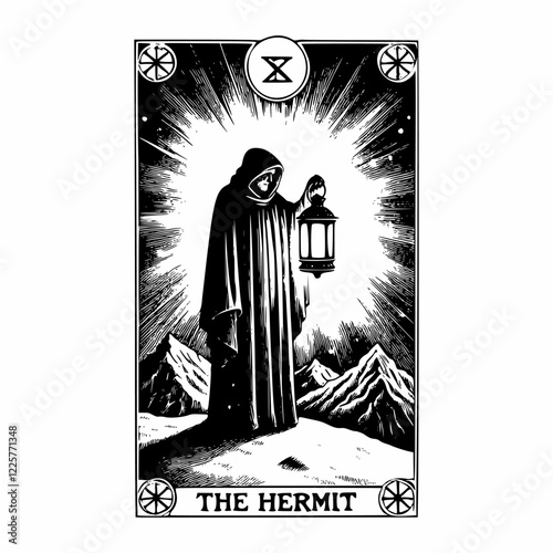 The Hermit Tarot: Meditation and Mindfulness