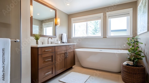 Wallpaper Mural Frameless cabinetry in kitchen Torontodigital.ca