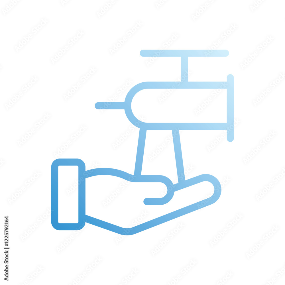 Wadhu icon vector stock illustration Wadhu icon vector stock illustration