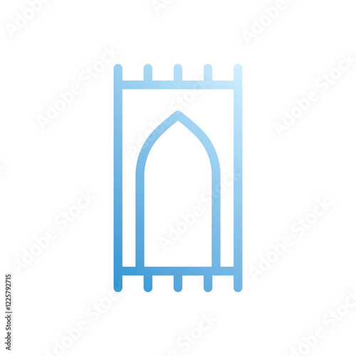 Mat  icon vector stock illustration