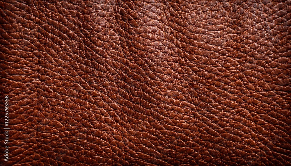 Rich Rustic Leather Grain Seamless Pattern Texture Backdrop with Timeless Elegance, Perfect for Design Projects