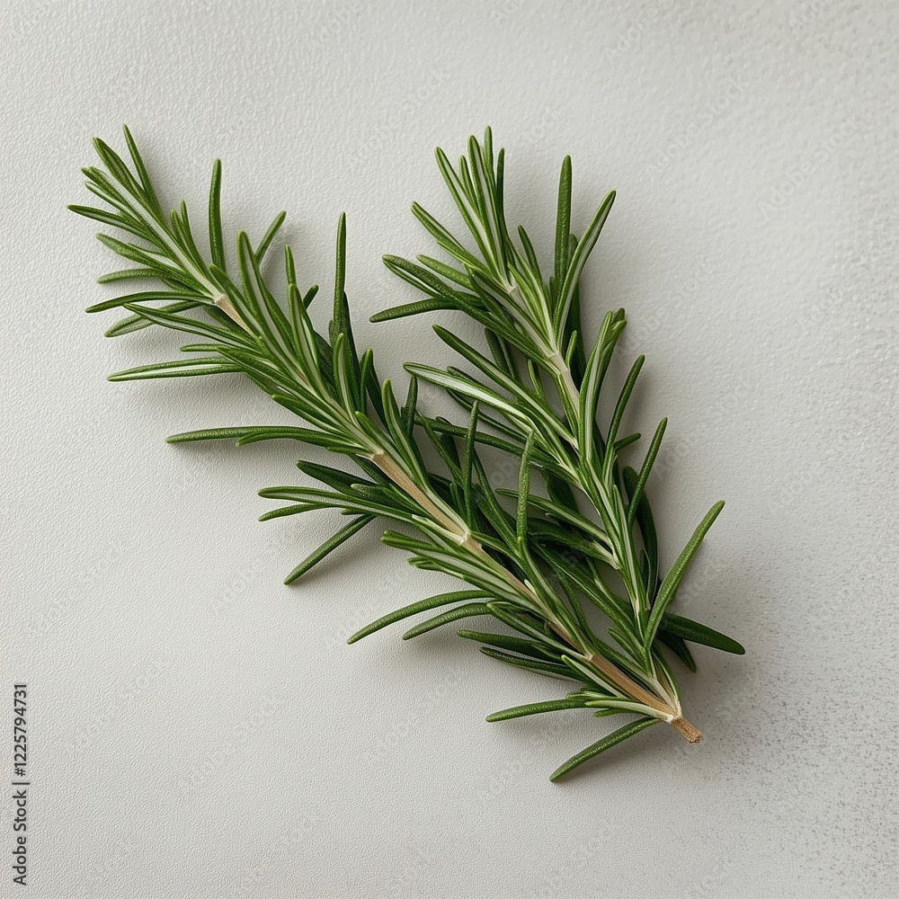 Fresh Aromatics: A Sprig of Vibrant Rosemary for Culinary and Herbal Uses Fresh Aromatics: A Sprig of Vibrant Rosemary for Culinary and Herbal Uses