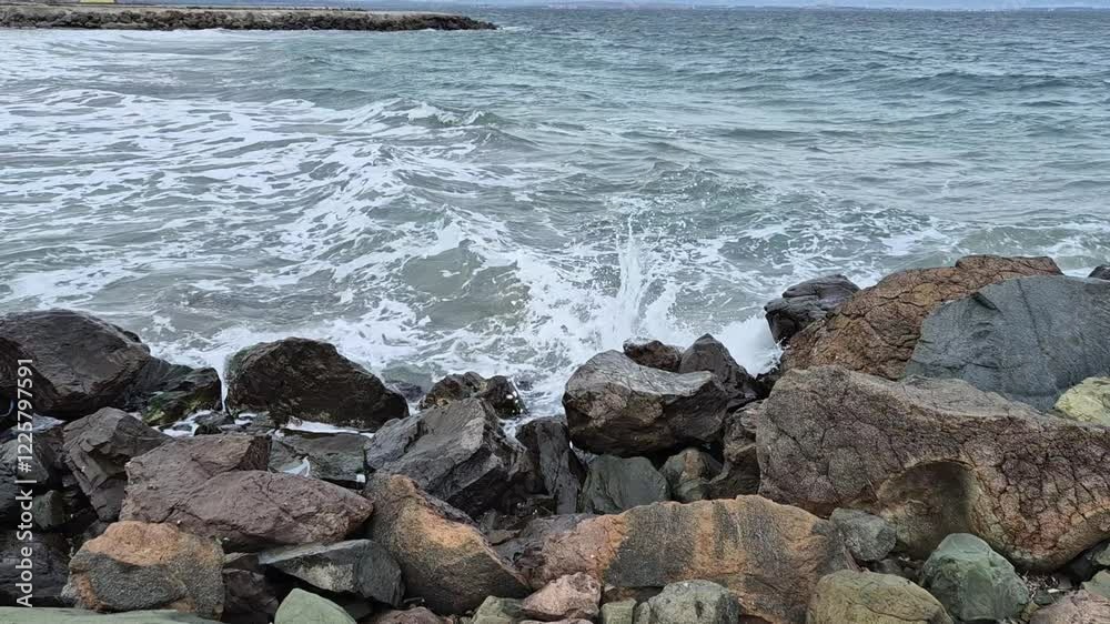waves crashing on rocks waves crashing on rocks