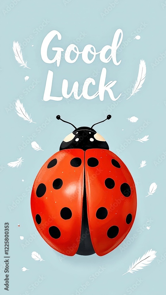 Fototapeta premium Ladybug on a leaf