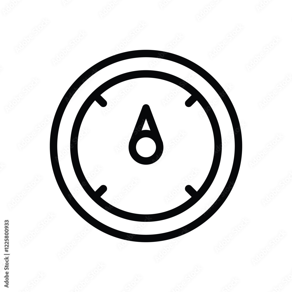 Direction icon vector stock illustration Direction icon vector stock illustration