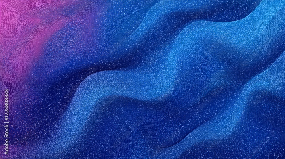 Obraz premium Blue Colorful Gradient Background with Noise Texture Effects