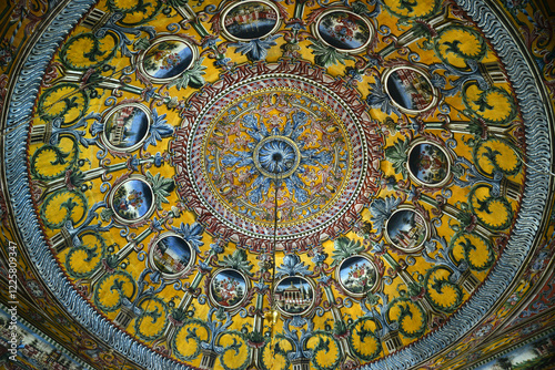 Alaca Mosque is one of the Ottoman-Turkish works built in Tetova, North Macedonia in 1438. It is notable for its magnificent decorations.