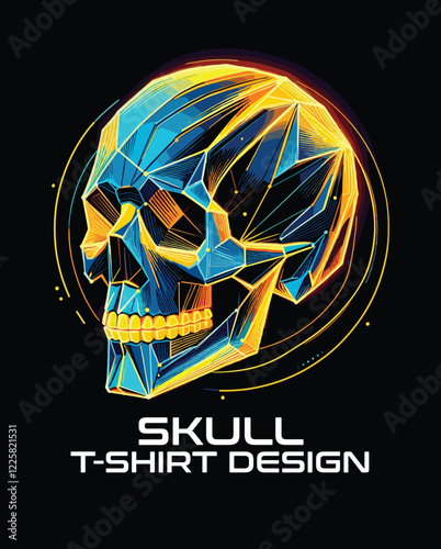 Skull Vector T Shirt Design
