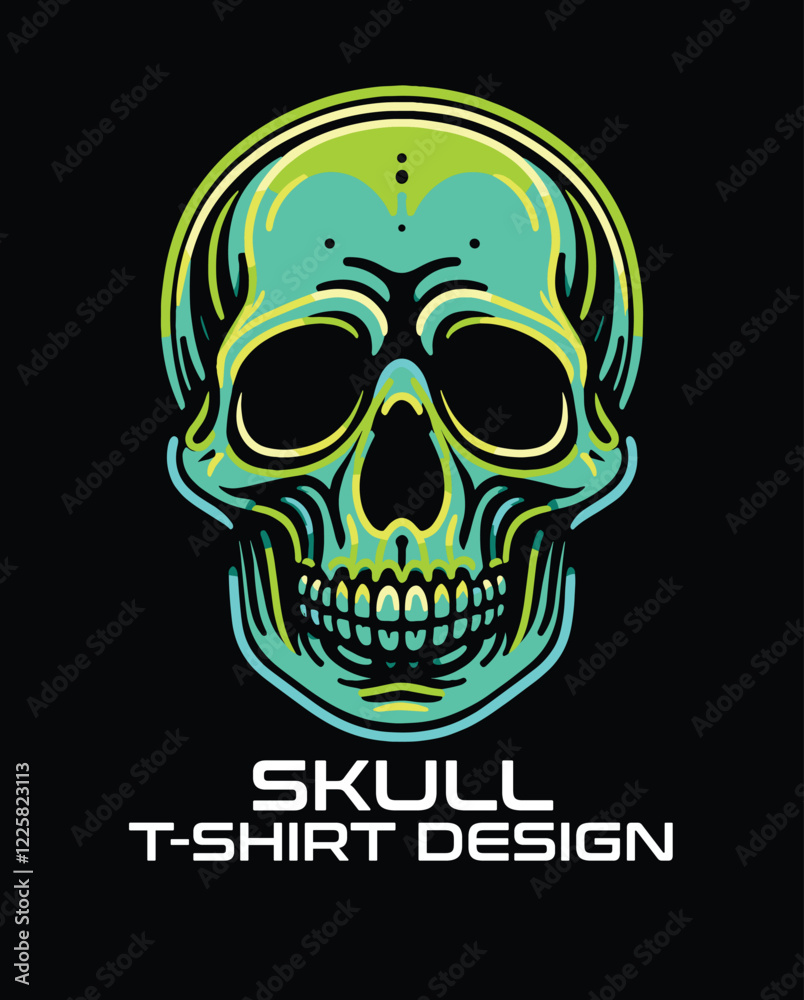 Skull Vector T Shirt Design Skull Vector T Shirt Design