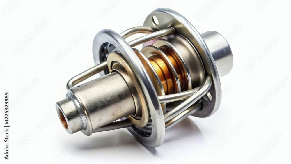 Automotive Thermostat Close-up Automotive Thermostat Close-up