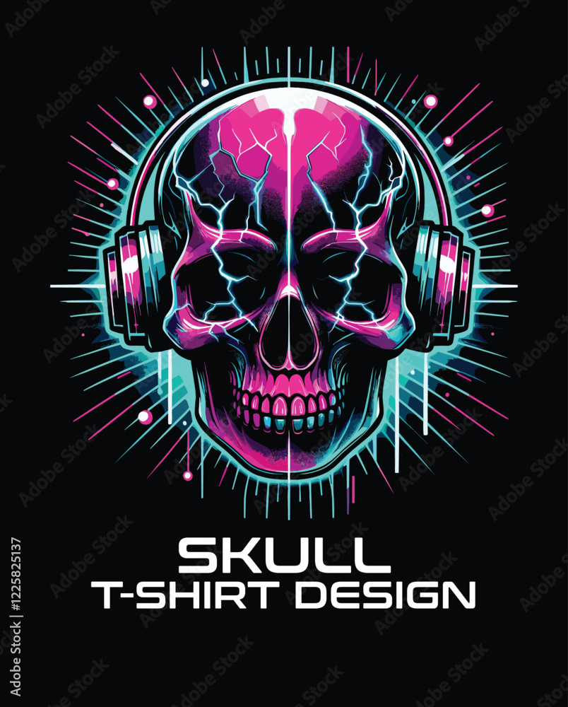 Skull Vector T Shirt Design Skull Vector T Shirt Design