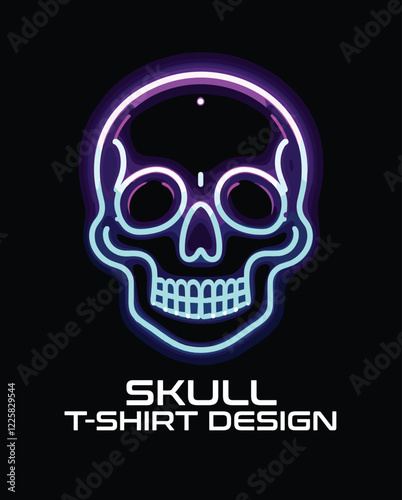 Skull Vector T Shirt Design