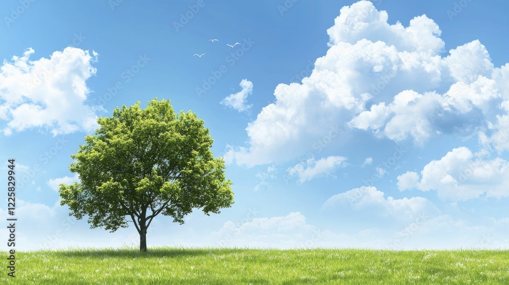 Obraz premium Failure recovery strategies for growth mindset amidst open skies, flourishing greenery, and vibrant landscapes.