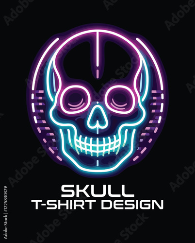 Skull Vector T Shirt Design