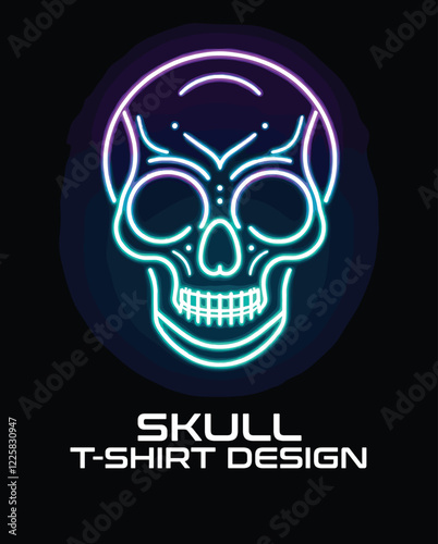 Skull Vector T Shirt Design