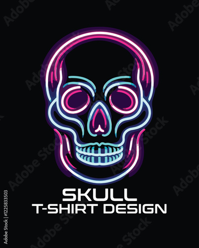 Skull Vector T Shirt Design