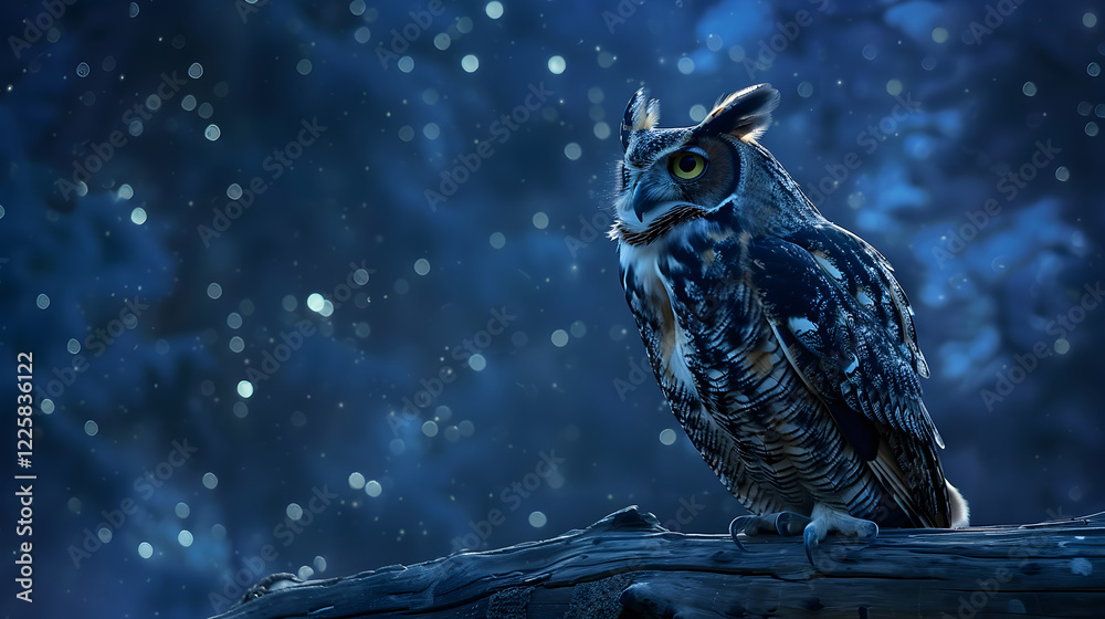 The Night Watcher: Symbolic Representation of Wisdom through an Owl The Night Watcher: Symbolic Representation of Wisdom through an Owl