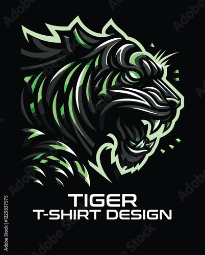 Photography Tiger Vector T Shirt Design
